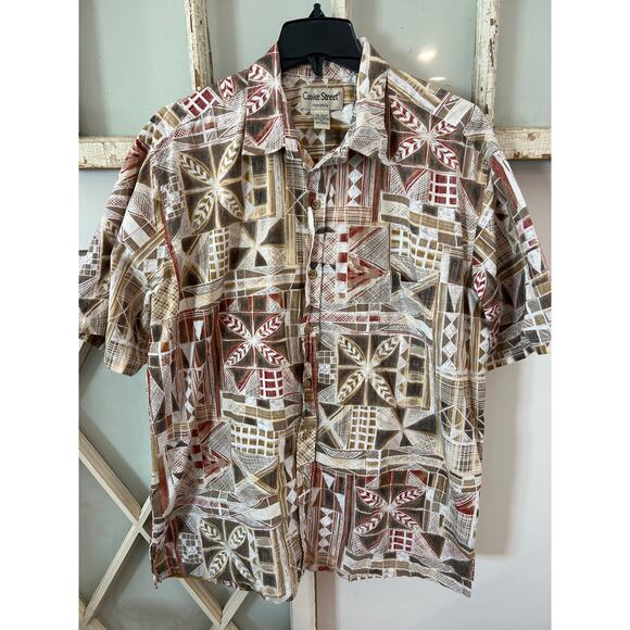Cooke Street size XL men’s Hawaiian button down shirt - Picture 1 of 2